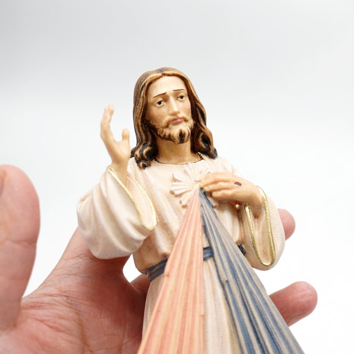 【现货】木雕-上主慈悲-20厘米 Catholic religious art