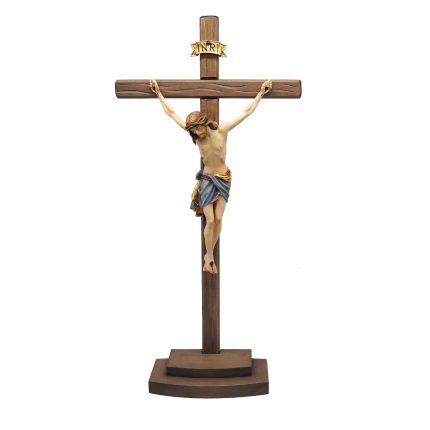 【现货】木雕- 西耶那十字架-23/52厘米