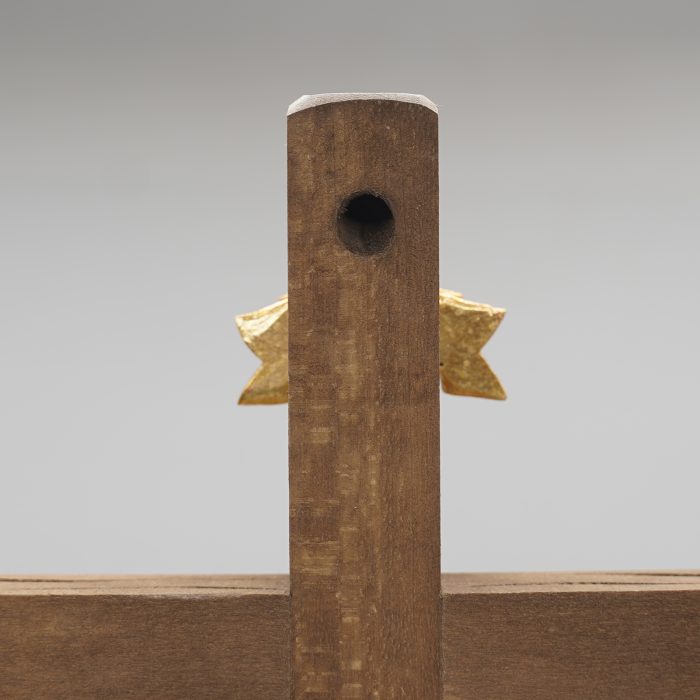 【现货】木雕- 西耶那十字架-23/52厘米 Catholic religious art