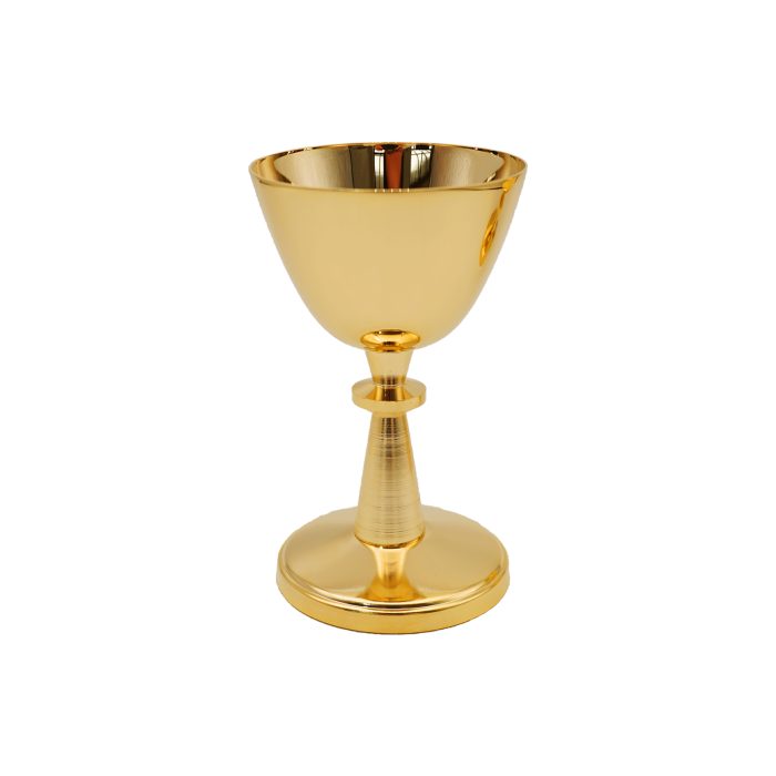 【现货】黄铜-金色圣爵杯圣体盒套装13+14cm Catholic religious art