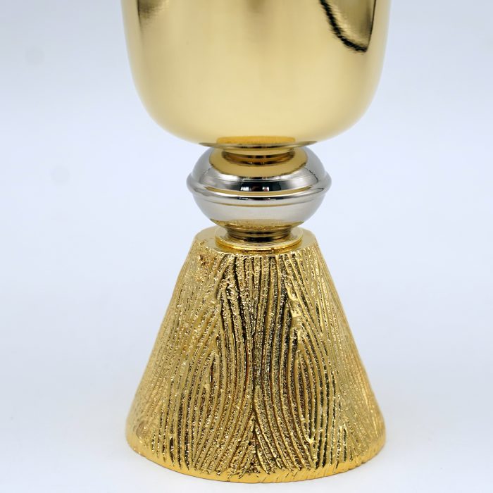 【现货】黄铜-金色圣爵杯圣体盒套装11+11.5cm Catholic religious art