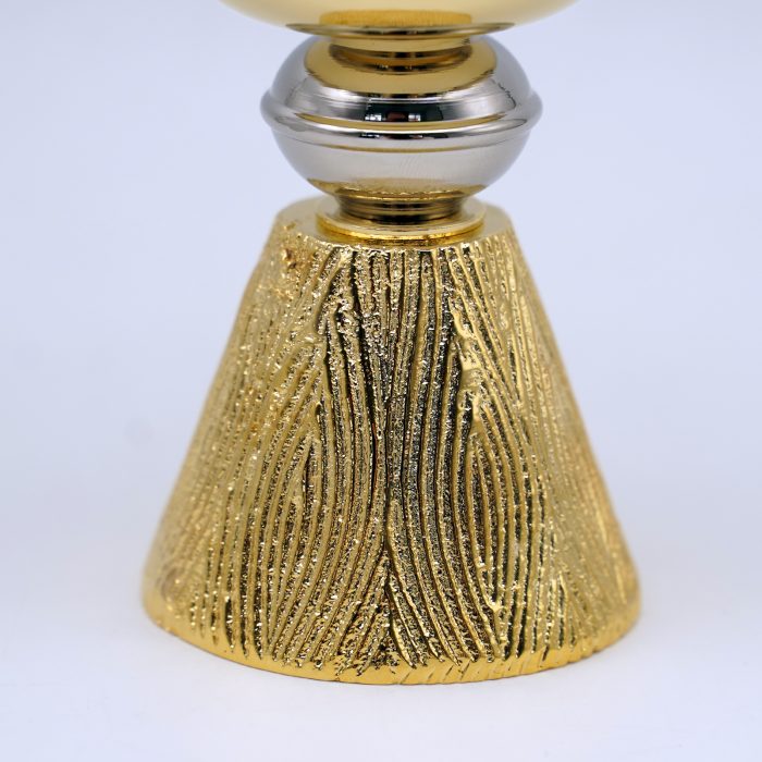 【现货】黄铜-金色圣爵杯圣体盒套装11+11.5cm Catholic religious art