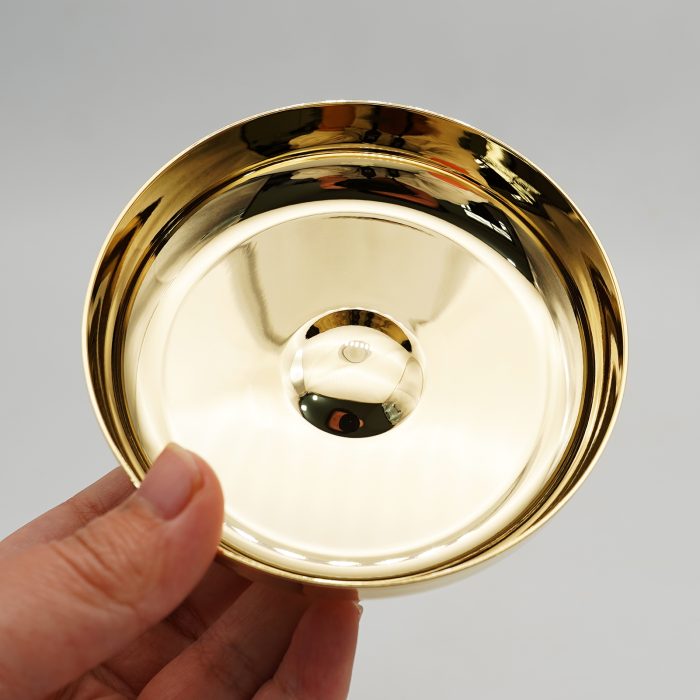 【现货】矮圣体盒 10厘米 金色 Catholic religious art