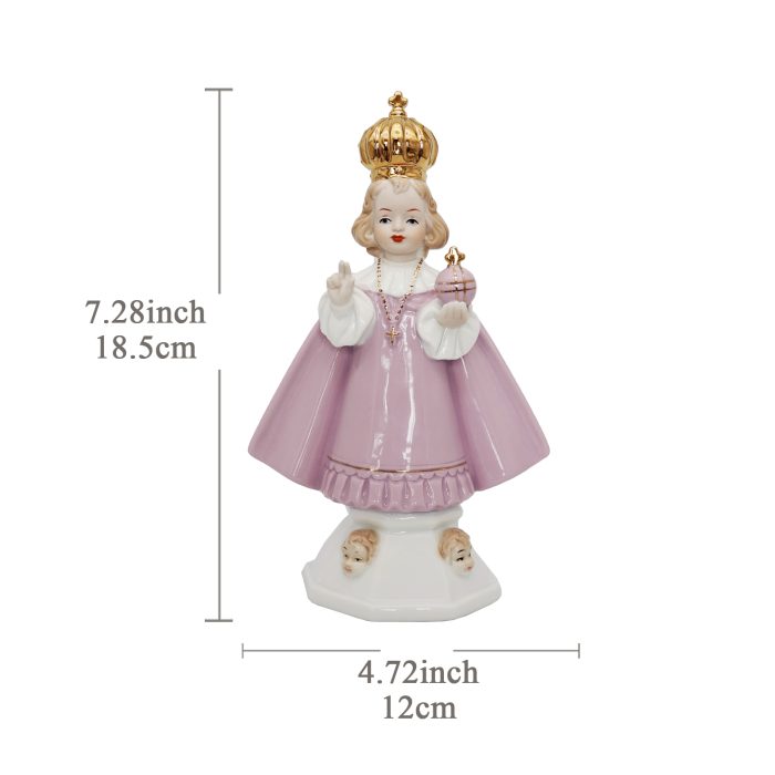 陶瓷摆件-布拉格圣婴-18.5cm Catholic religious art