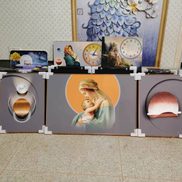 挂件-晶瓷画-三联画组合-多尺寸 Catholic religious art