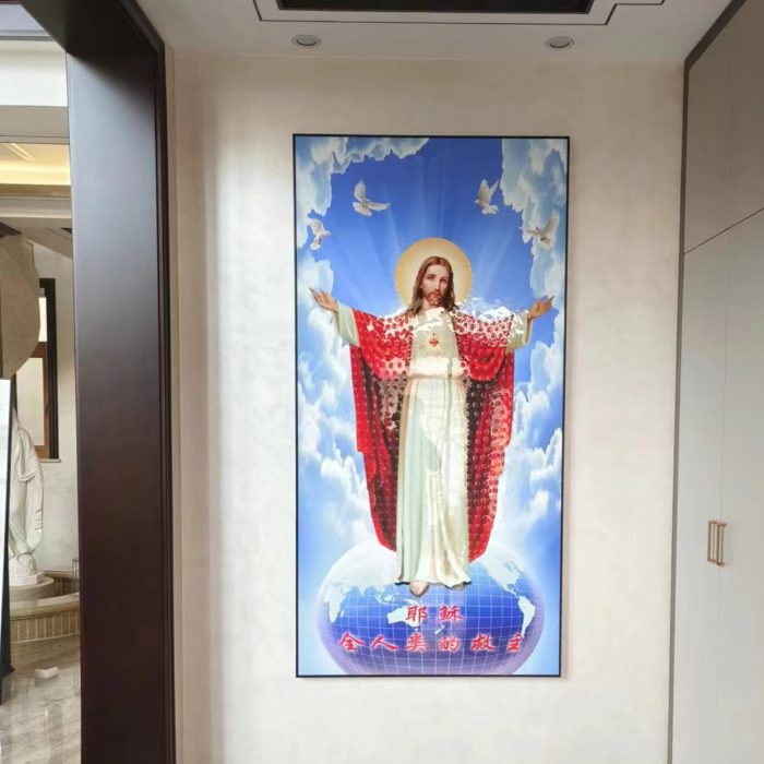挂件-晶瓷画-玄关-多尺寸 Catholic religious art