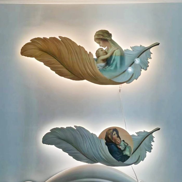 挂件-晶瓷画-床头-多尺寸 Catholic religious art