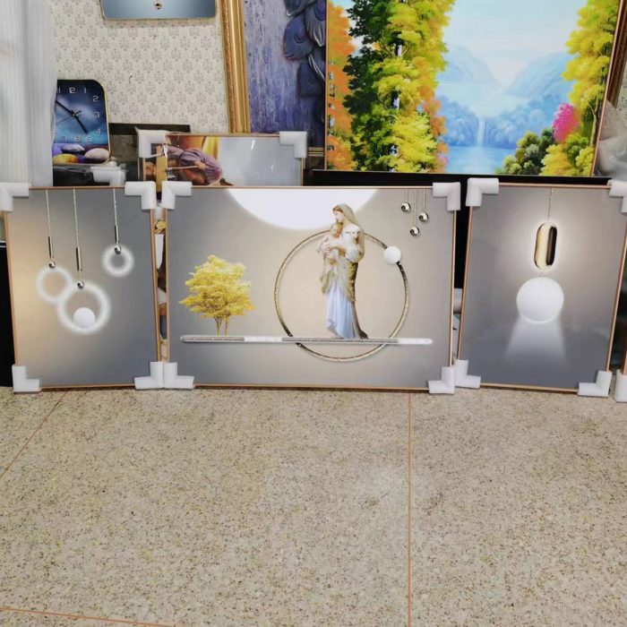 挂件-晶瓷画-三联画组合-多尺寸 Catholic religious art