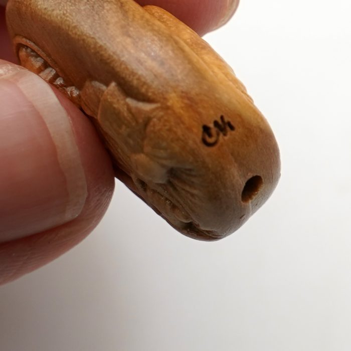 DIY双通-伯多禄与保禄-橄榄木深色-2.6x2.0cm Catholic religious art