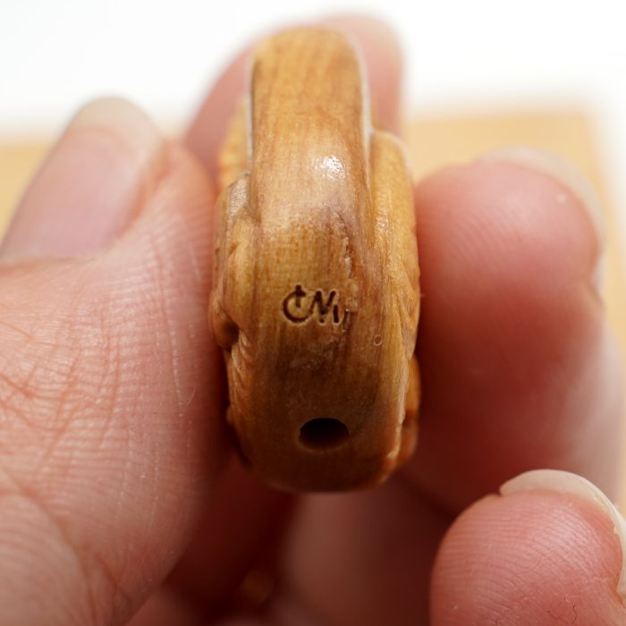 DIY双通-伯多禄与保禄-橄榄木-2.6x2.0cm翻译英文 Catholic religious art