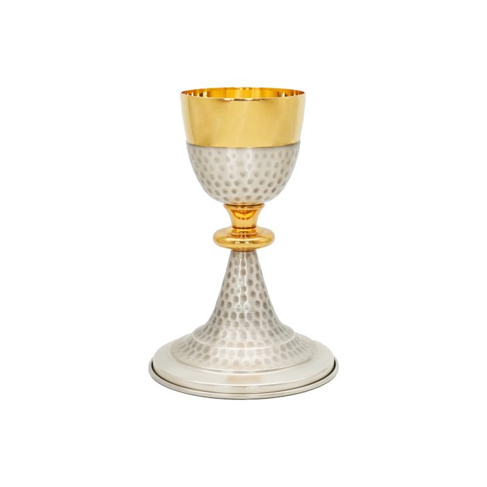 【现货】捶纹款-圣爵杯圣体盒套装21+22.5cm Catholic religious art