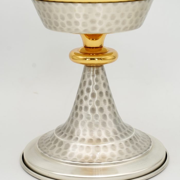 【现货】捶纹款-圣爵杯圣体盒套装21+22.5cm Catholic religious art