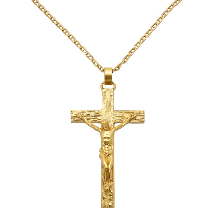 主教胸前十字架-黄铜-6.2×10cm-配链 Catholic religious art