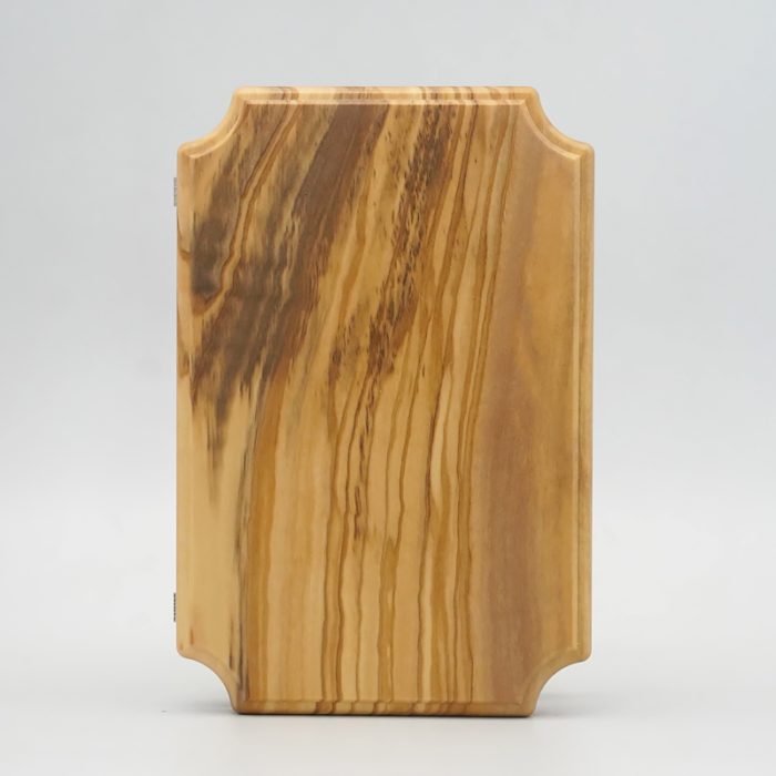 双联橄榄木苦路-圆形合金牌-镀银基督-救世主-17x22.5cm Catholic religious art