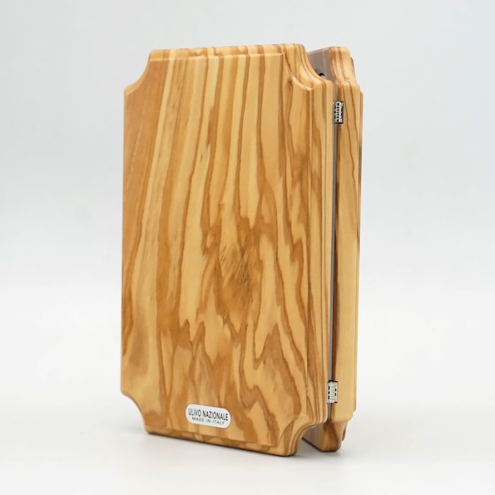 双联橄榄木苦路-圆形合金牌-镀银基督-救世主-17x22.5cm Catholic religious art