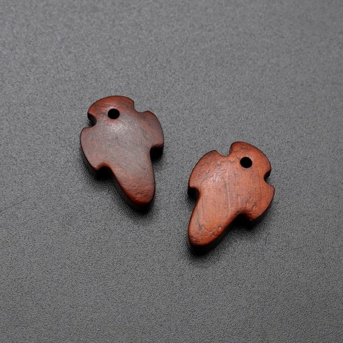 DIY十字架-吊坠-异形设计-紫檀-2.0x1.4cm Catholic religious art