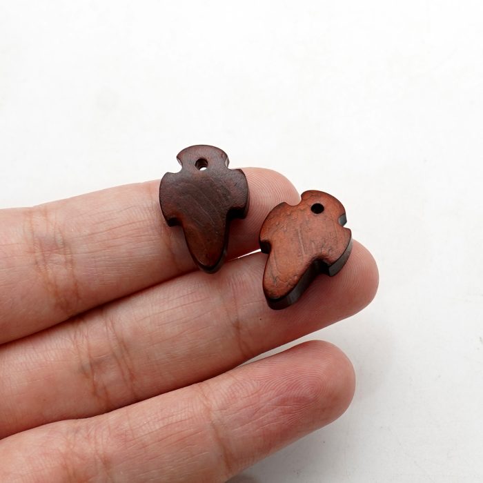 DIY十字架-吊坠-异形设计-紫檀-2.0x1.4cm Catholic religious art