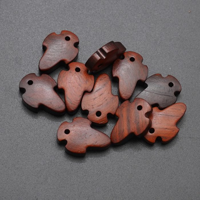 DIY十字架-吊坠-异形设计-紫檀-2.0x1.4cm Catholic religious art