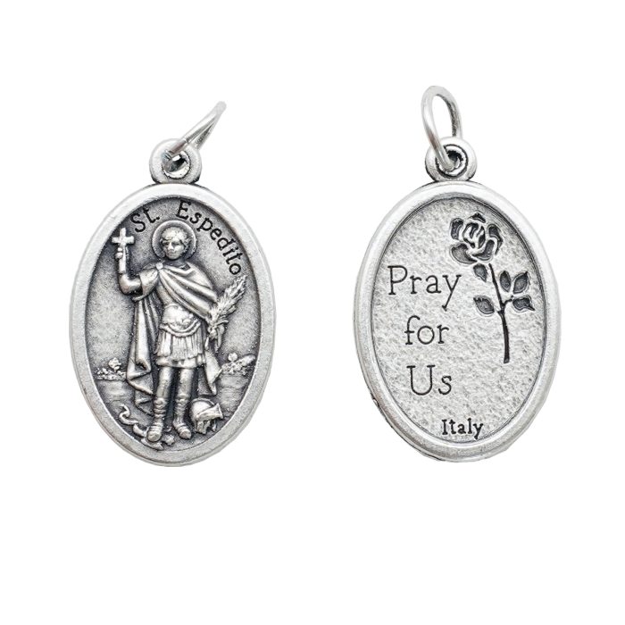 OV22A+AN.40+46 DIY小吊牌-神速-锌合金-2.2x1.6cm Catholic religious art