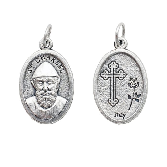 OV22A+AN.42+49 DIY小吊牌-夏贝尔-锌合金-2.2x1.6cm Catholic religious art