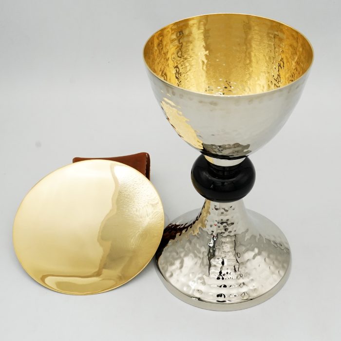 【现货】内部金色款-圣爵杯带圣盘-圣体盒套装24+20.5cm Catholic religious art