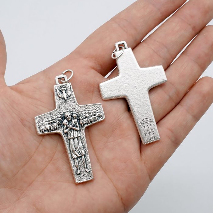 十字架-耶稣善牧-教宗方济各同款 Catholic religious art