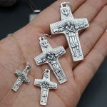 十字架-耶稣善牧-教宗方济各同款-锌合金-多尺寸 - 图片 7