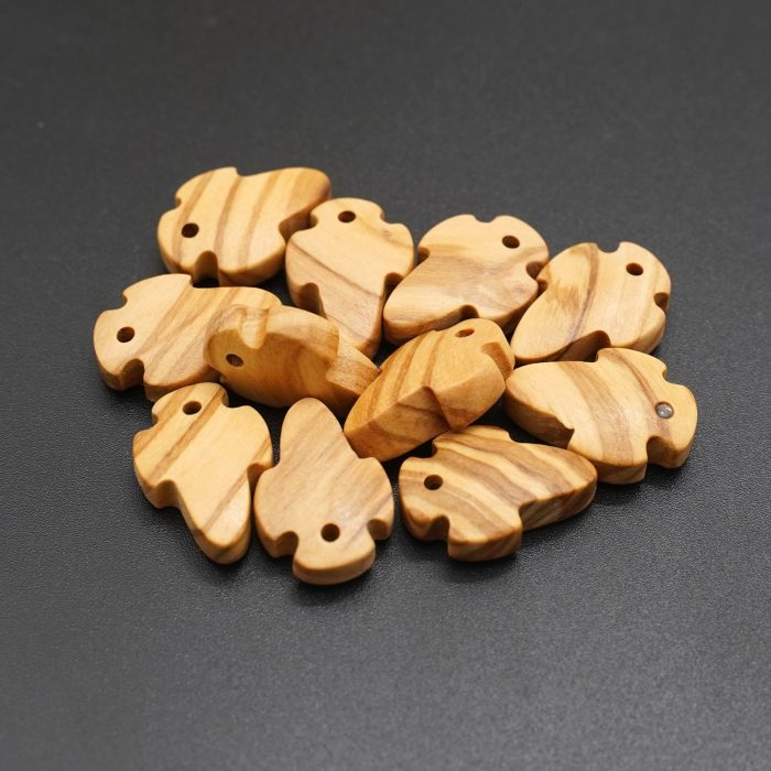 DIY十字架-盾牌十字架-橄榄木-2.0x1.4cm Catholic religious art