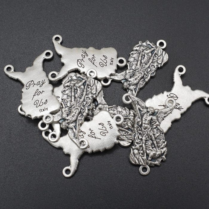 DIY三通-弥额尔-锌合金-2.5x1.7cm Catholic religious art