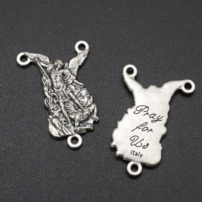 DIY三通-弥额尔-锌合金-2.5x1.7cm Catholic religious art