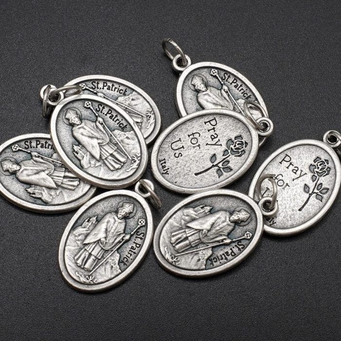 DIY小吊牌-圣帕特里克-锌合金-2.2x1.6cm Catholic religious art