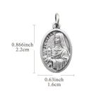DIY小吊牌-圣女加辣/嘉勒-锌合金-2.2x1.6cm - 图片 2