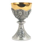 Chalice - Supper at Emmaus - Silver - H18x5cmxD10x5cm