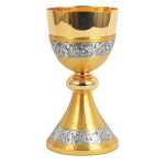 Chalice - Wheat & Grapes - Bicolour - H19x5cmxD9x5cm