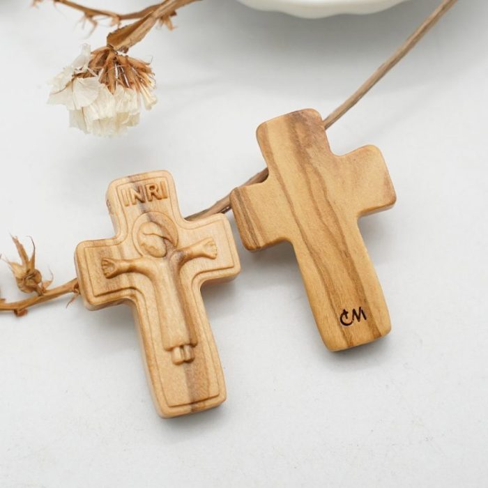 DIY十字架-卡通版-橄榄木-3.8cm - 图片 6