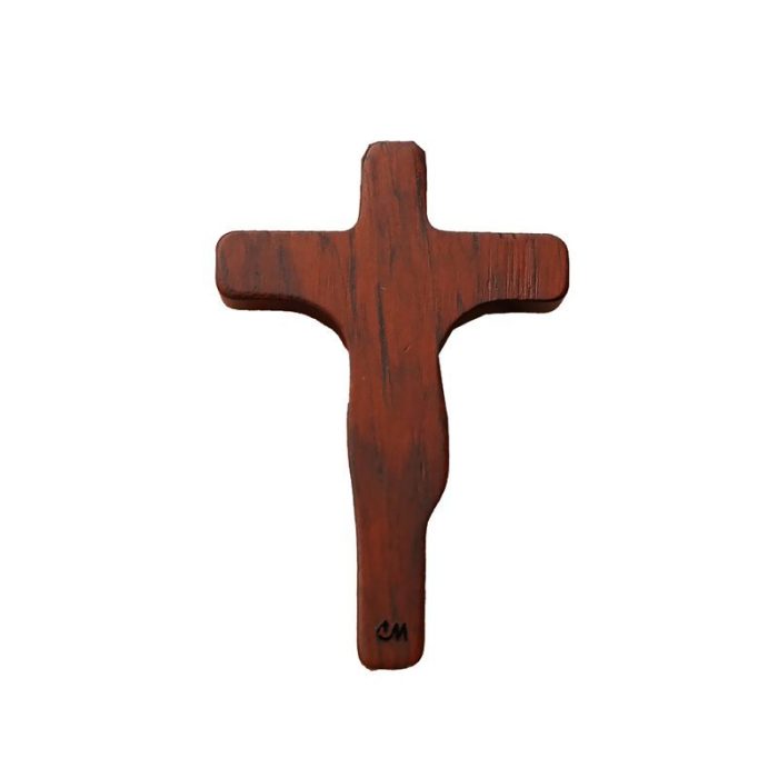 项链-十字架-黑檀/橄榄木/紫檀-5cm - 图片 5