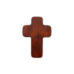 DIY十字架-耶稣头像-黑檀紫檀木-4.5cm - 图片 9
