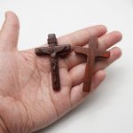 DIY十字架-经典圆角款-紫檀木-4.5/5.0/6.0cm - 图片 4