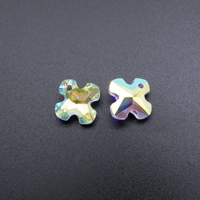 DIY十字架-水晶十字架吊坠-1.4cm - 图片 5