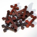 DIY十字架-紫檀木-5.5x3.5cm - 图片 5