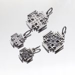 DIY十字架-耶路撒冷-925银-做旧-1.0/1.5cm - 图片 3
