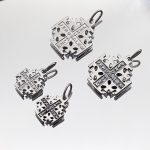 DIY十字架-耶路撒冷-电白-925银-1.5/1.0cm - 图片 3