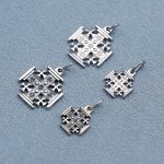 DIY十字架-耶路撒冷-电白-925银-1.5/1.0cm - 图片 5