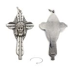 DIY十字架-耶稣圣容苦像-4.5cm