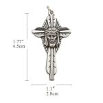 DIY十字架-耶稣圣容苦像-4.5cm - 图片 2