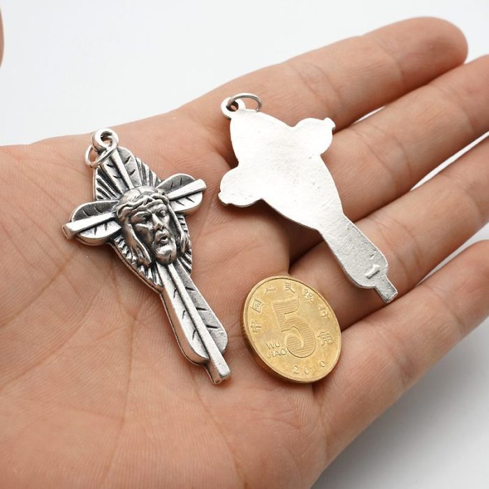 DIY十字架-耶稣圣容苦像-4.5cm - 图片 3