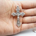 DIY十字架-葡萄籽-锌合金-2.0/4.5cm - 图片 5