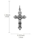 DIY十字架-锌合金-3.0cm - 图片 2
