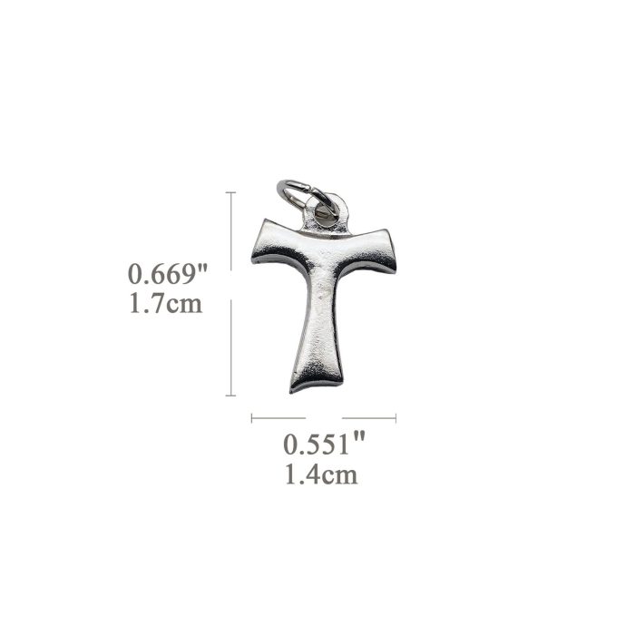 DIY十字架-方济各十字-锌合金-1.6cm - 图片 2