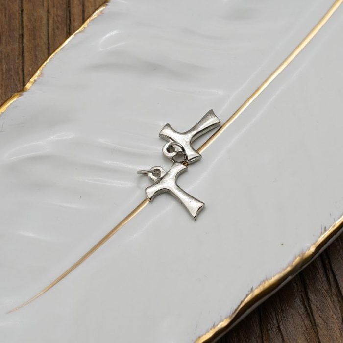 DIY十字架-方济各十字-锌合金-1.6cm - 图片 5